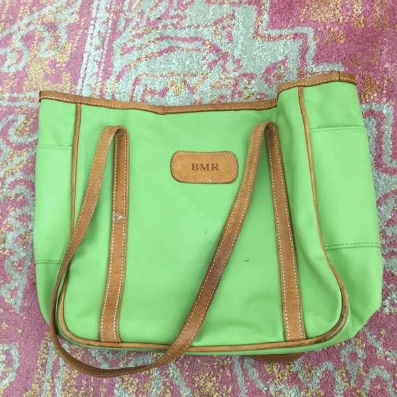 Jon Hart Design Vintage Tote- green - Picture 1 of 3